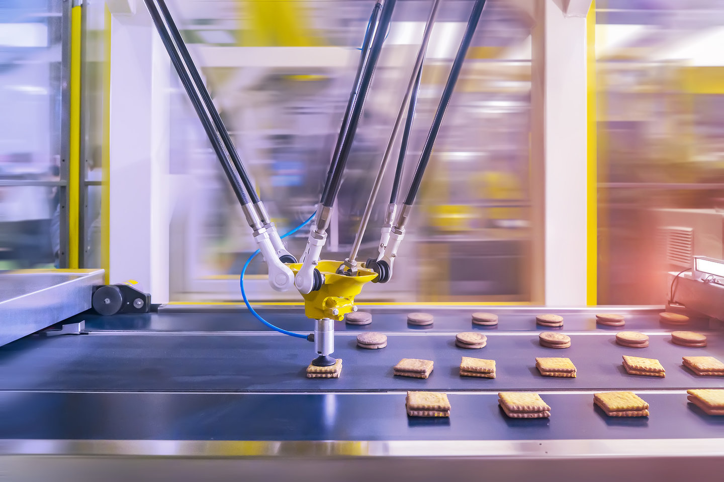 process monitoring food industry, example production of cookies