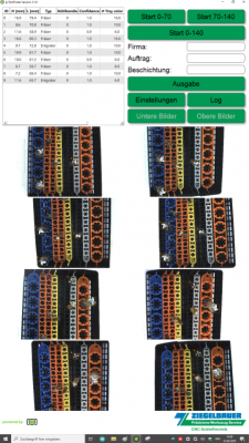 Operation panel and display unit Toolfinder