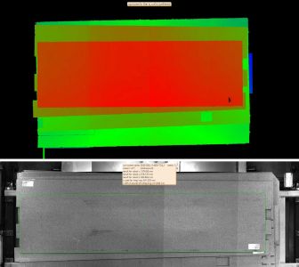 Correct positioning of the individual elements based on 3D camera technology