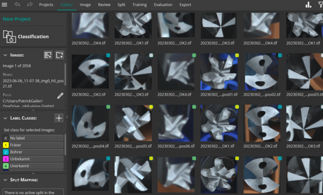 Classification of various drill heads